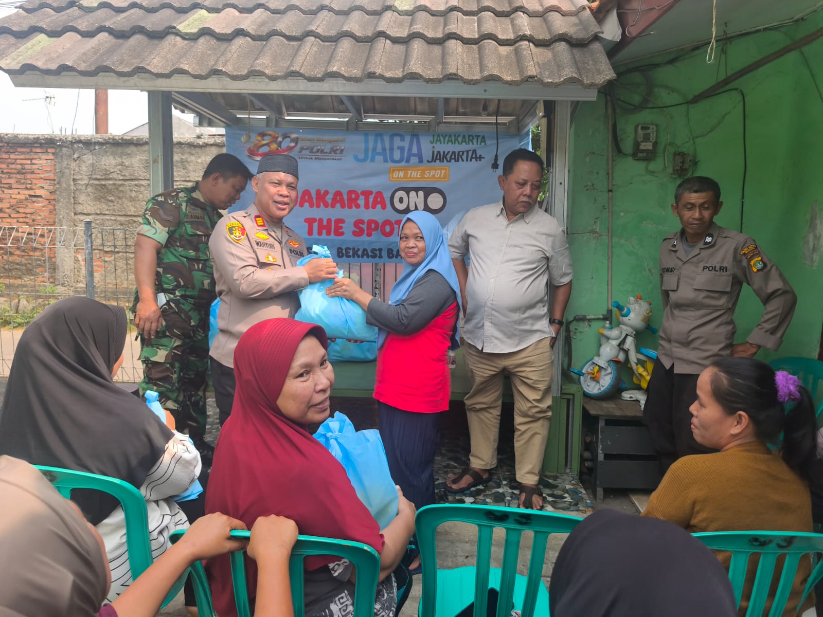Kapolsek Bekasi Barat Perkuat Kemitraan dengan Warga Jakasampurna Melalui Program Jakarta On The Spot