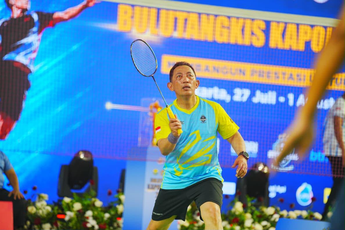 Kapolri Jenderal Sigit Duet Bareng Widi Chandra Kasih Lawan Bahlil-Muhammad di Penutupan Kapolri Cup 2026