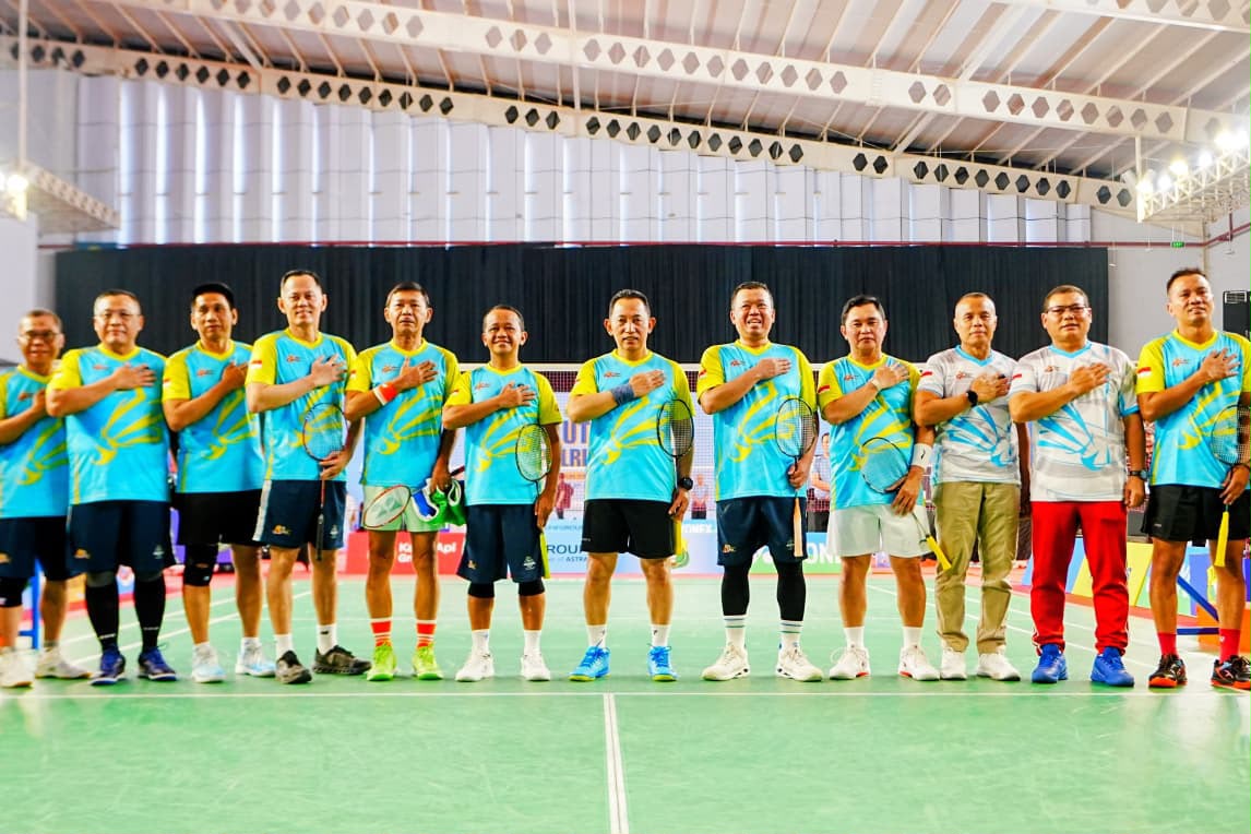 Kapolri Tutup Kejuaraan Bulu Tangkis Kapolri Cup 2026, Perkuat Komitmen Polri Dukung Pembinaan Atlet Nasional
