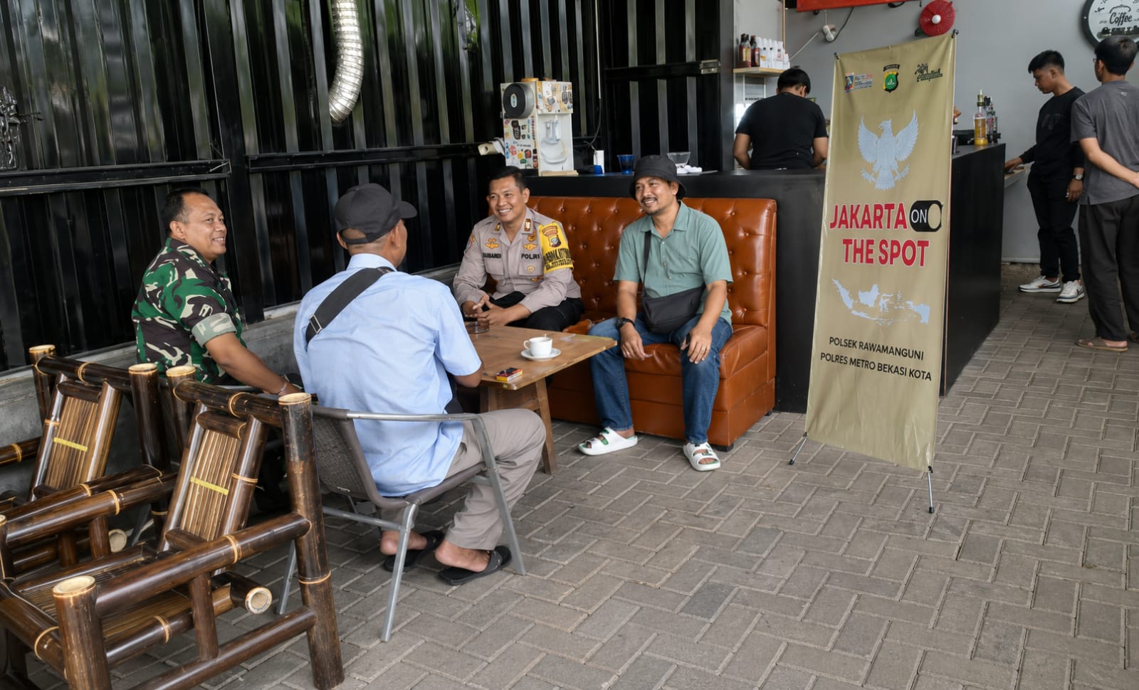 Polsek Bantargebang Serap Aspirasi Warga Perkuat Sinergitas Kamtibmas di Mustikasari