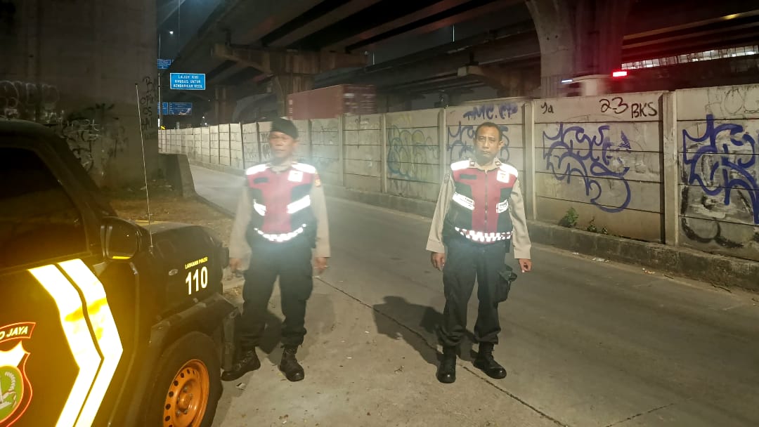 Polsek Bekasi Selatan Perkuat Patroli Dini Hari Cegah Kejahatan Jalanan