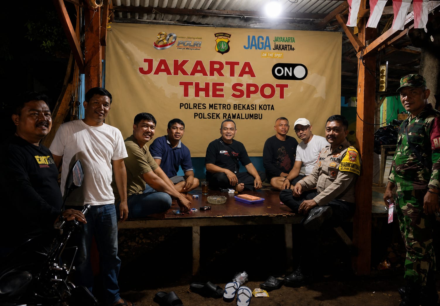 Polsek Rawalumbu Perkuat Sinergi dengan Warga Melalui Program Jaga Jakarta On The Spot