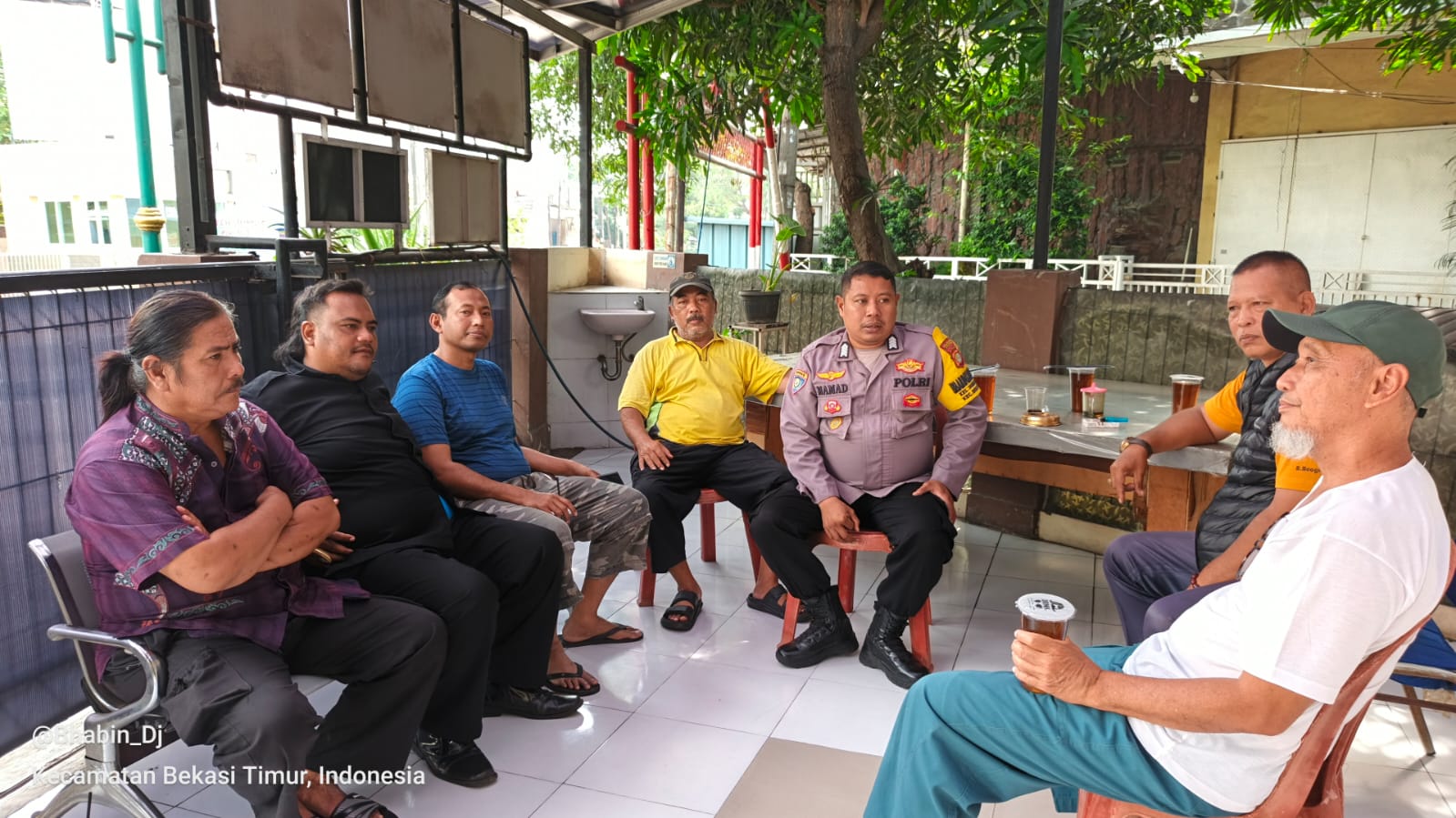 Polsek Rawalumbu Sambangi Warga Duren Jaya, Kamtibmas Diperkuat dari Lingkungan