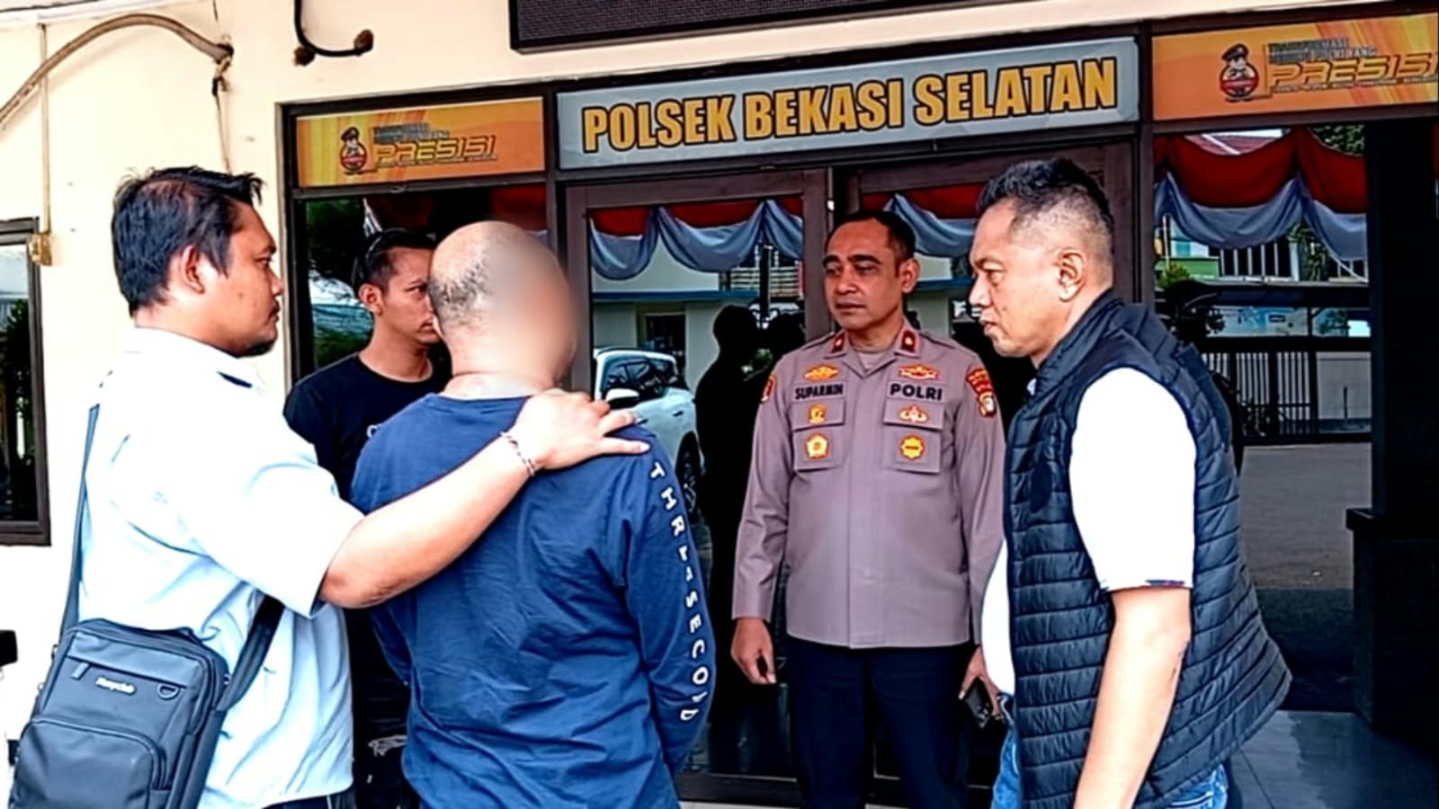 Diduga Pukul Korban Pakai Kursi Besi, Oknum DC Diamankan Polsek Bekasi Selatan